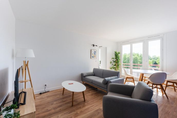 Appartement a louer villeneuve-la-garenne - 5 pièce(s) - 85 m2 - Surfyn