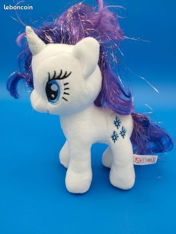 Peluche Rarity – My Little Pony – TY x Hasbro 2017 – 16 cm
