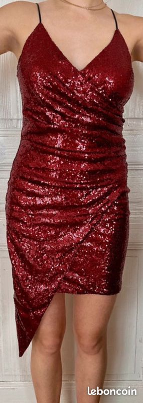 Robe à Paillettes French Connection Taille 8 – Neuve Avec étiquettes