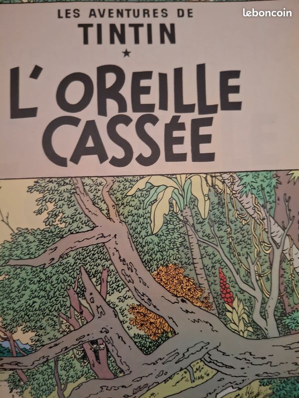 Reliure carton imitation Cuir de 270 pages ( Volume 3 )avec 2 aventures de TINTIN et plusieurs de JO ZETTE et JOCKO ( toutes écrites par Hergé ) (image 10)