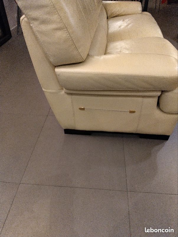 Canapé convertible en cuir (image 2)