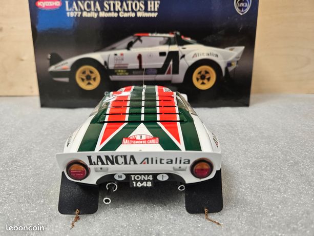 Lancia Stratos Turbo Group 5 1977 – Kyosho 1/43, Museum Collection, Noir