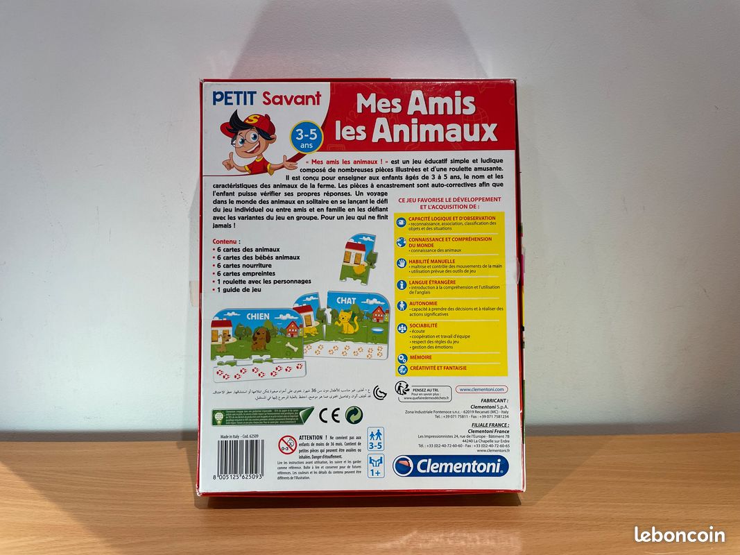 PETIT savant - Mes Amis les Animaux - Clementoni (image 2)
