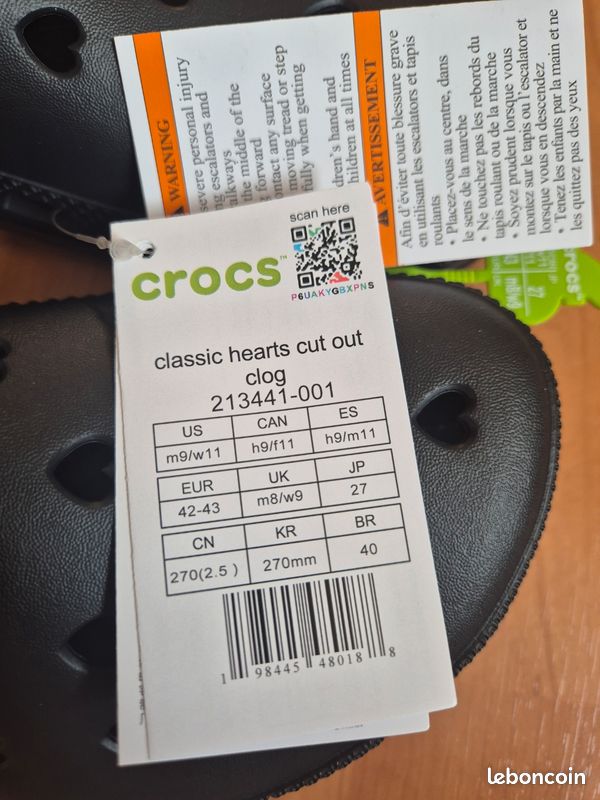 Crocs classic coeur (image 4)