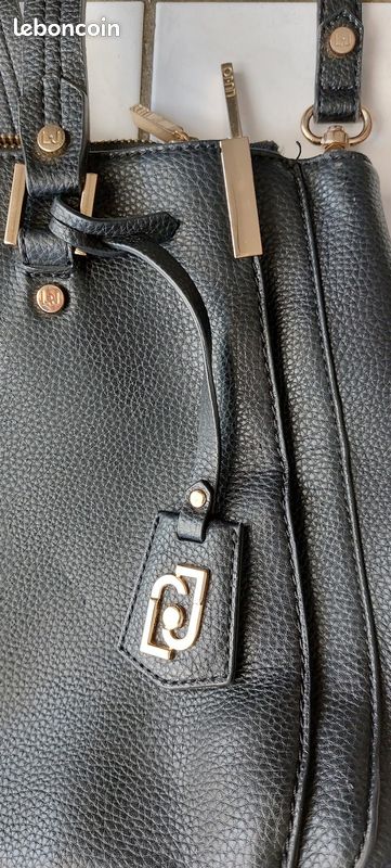 Grand sac à main Liu Jo cuir noir (image 3)
