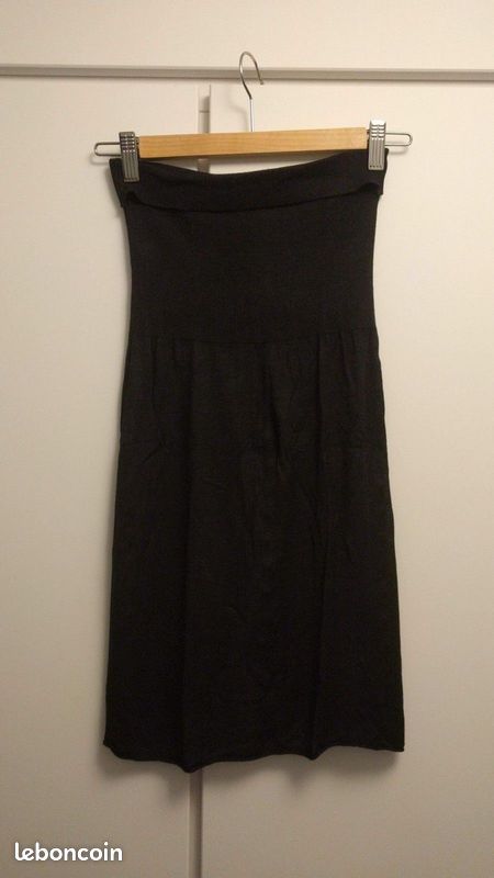 KOOKAI bustier femme maille noire T. 1 / 36 NEUF (image 1)