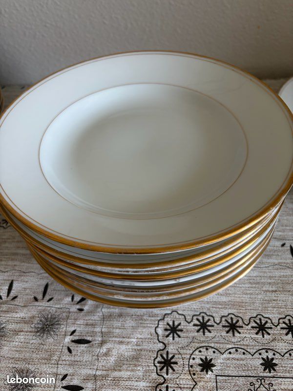 Assiette Pâtes et Émaux de Limoges (image 2)