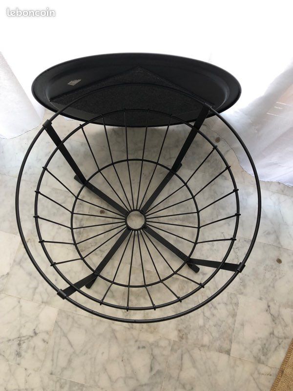 Table basse métal noir Ikea Gualöv (image 3)