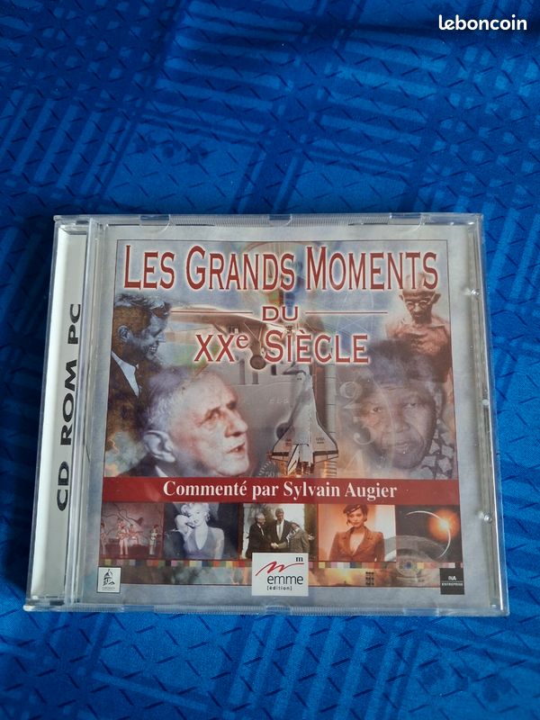 3 cd-rom pc gastronomie, dinosaures, les grands moments du xx siècle (image 5)