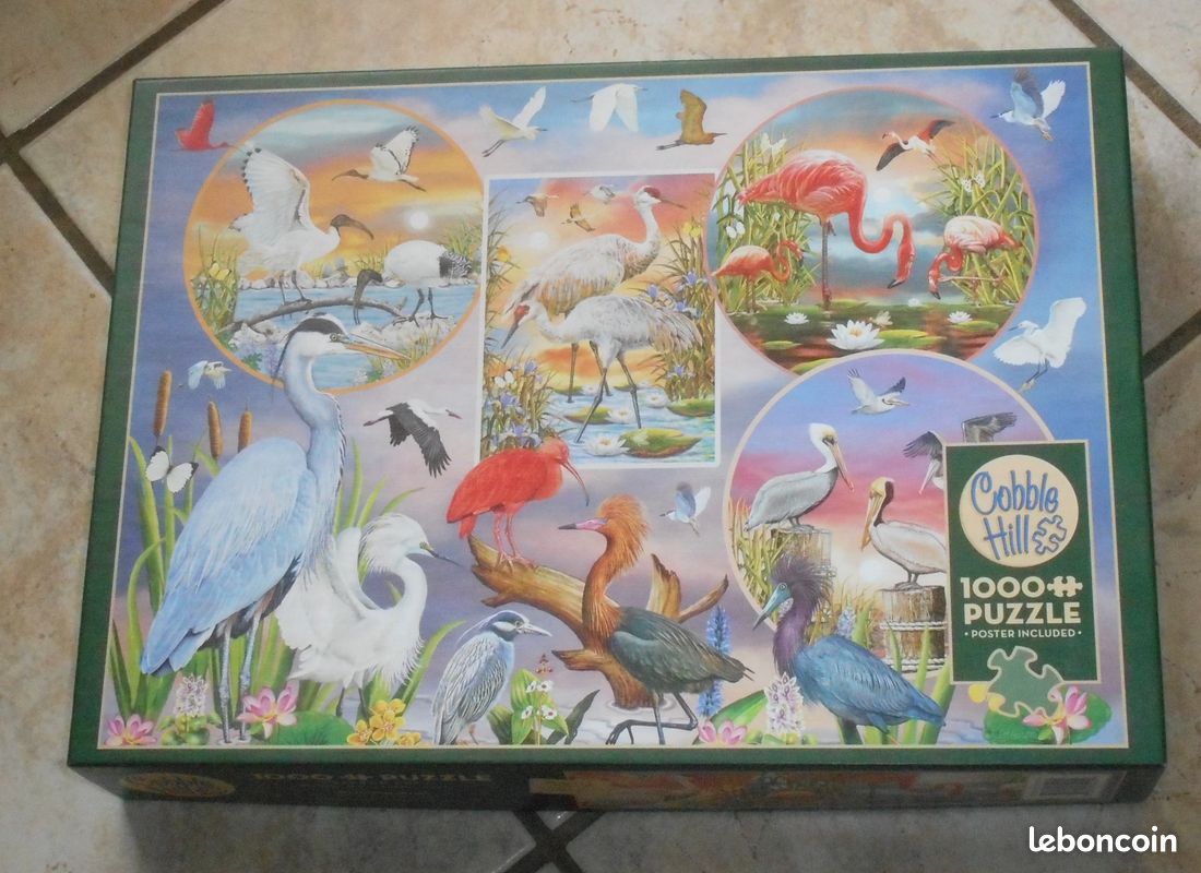 « Puzzle « Waterbird Magic » 1000 Pièces (image 1)