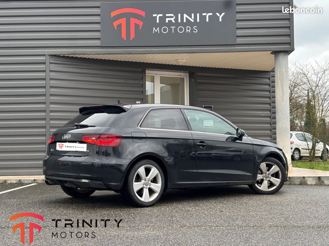 Audi A3 1.4 TFSI 122CH AMBITION + PREMIERE MAIN + FIXATION CROCHET + ENTRETIEN A JOUR + GARANTIE (image 4)
