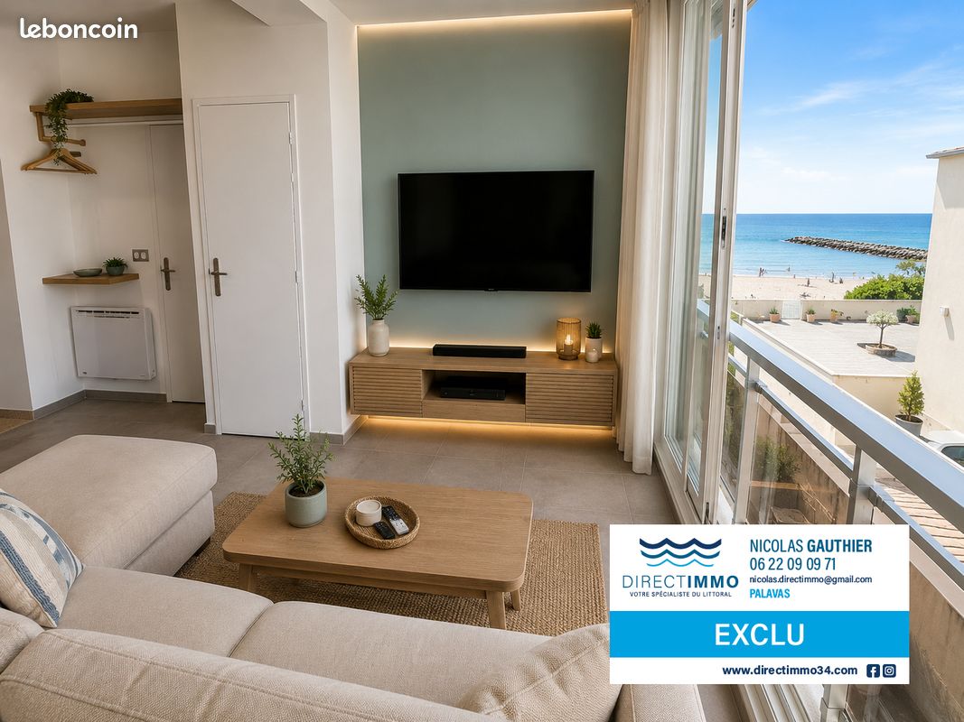 Appartement 2 pièces 36 m² · à Palavas-les-Flots · 36 m² · 188 000 €