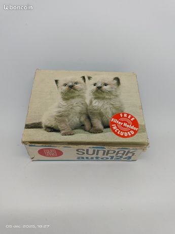 antiguo flash sunpak auto 301 - camara de fotos - Compra venta en