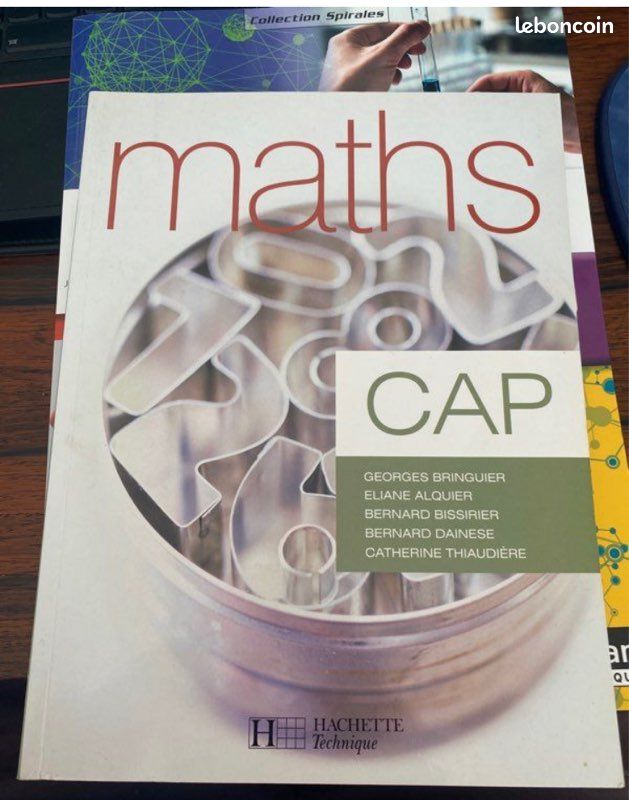 Cahier de mathématiques pour CAP ÉDITION 2005 (image 1)