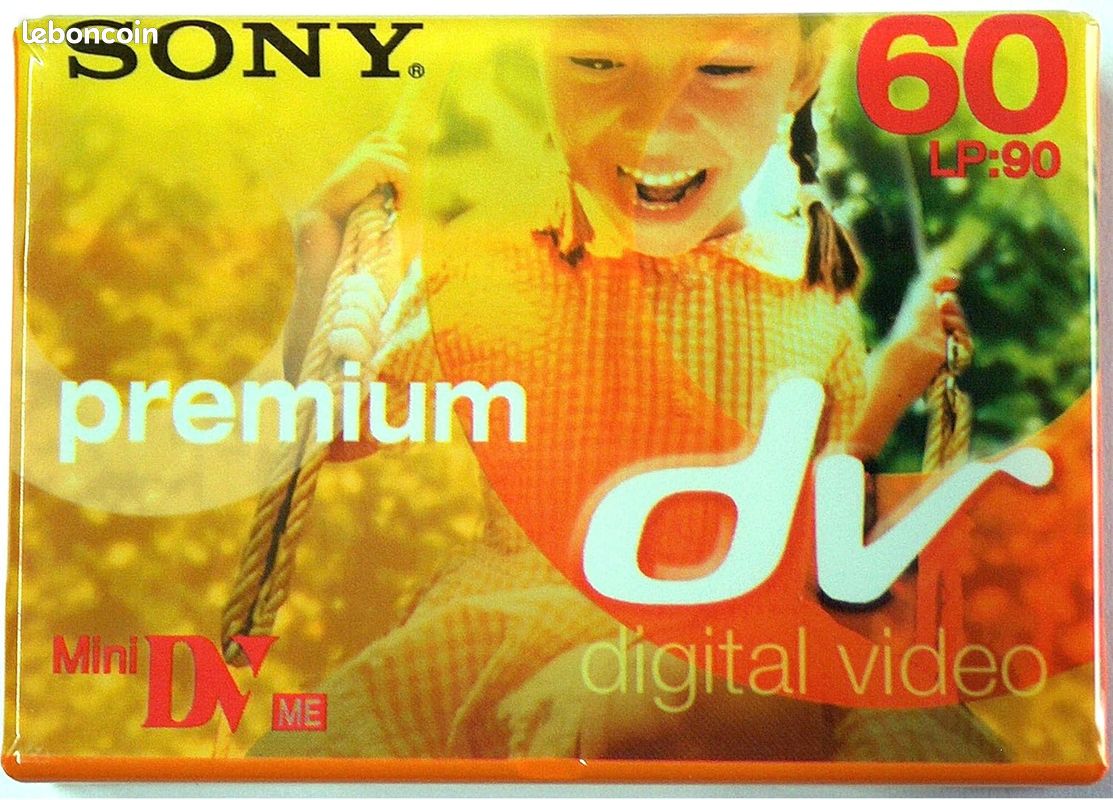 DVC Caméscope Tape 60 Min Sony Premium (image 1)