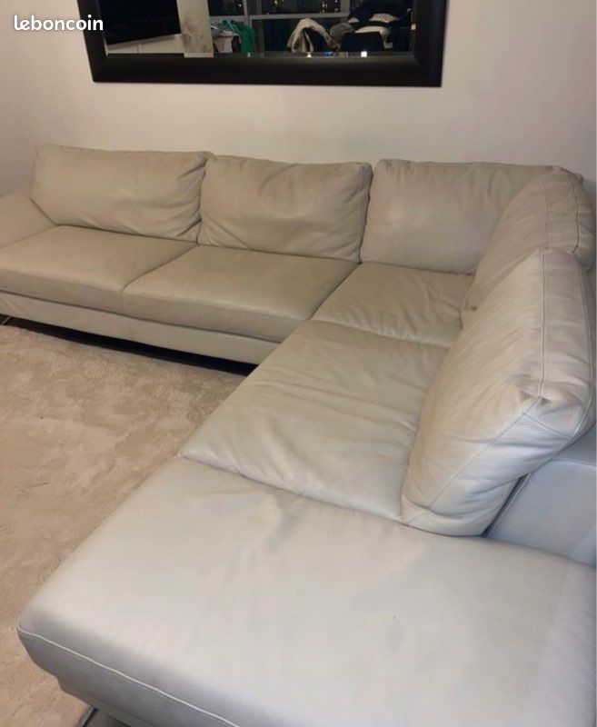 Canapé en cuir Natuzzi (image 5)