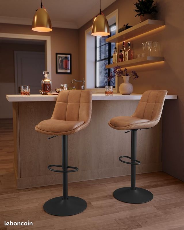 Paire de chaises de bar (image 1)