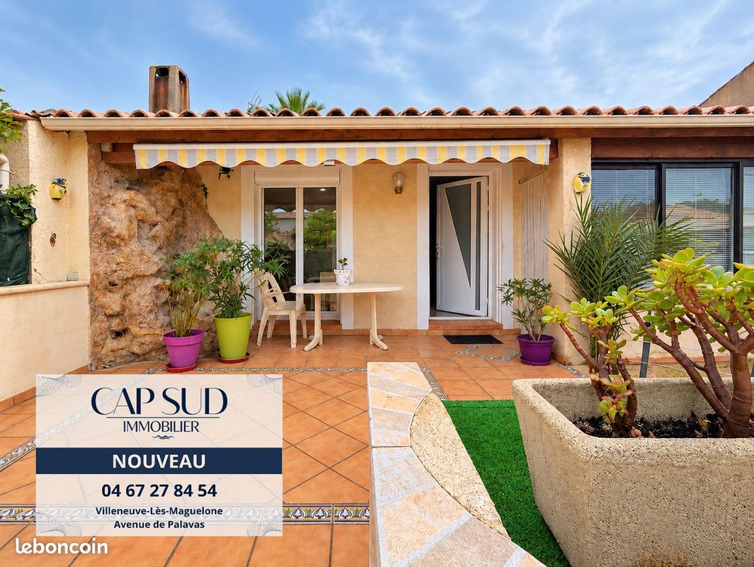 Maison 3 pièces 75 m² · à Villeneuve-lès-Maguelone · 75 m² · 344 000 €