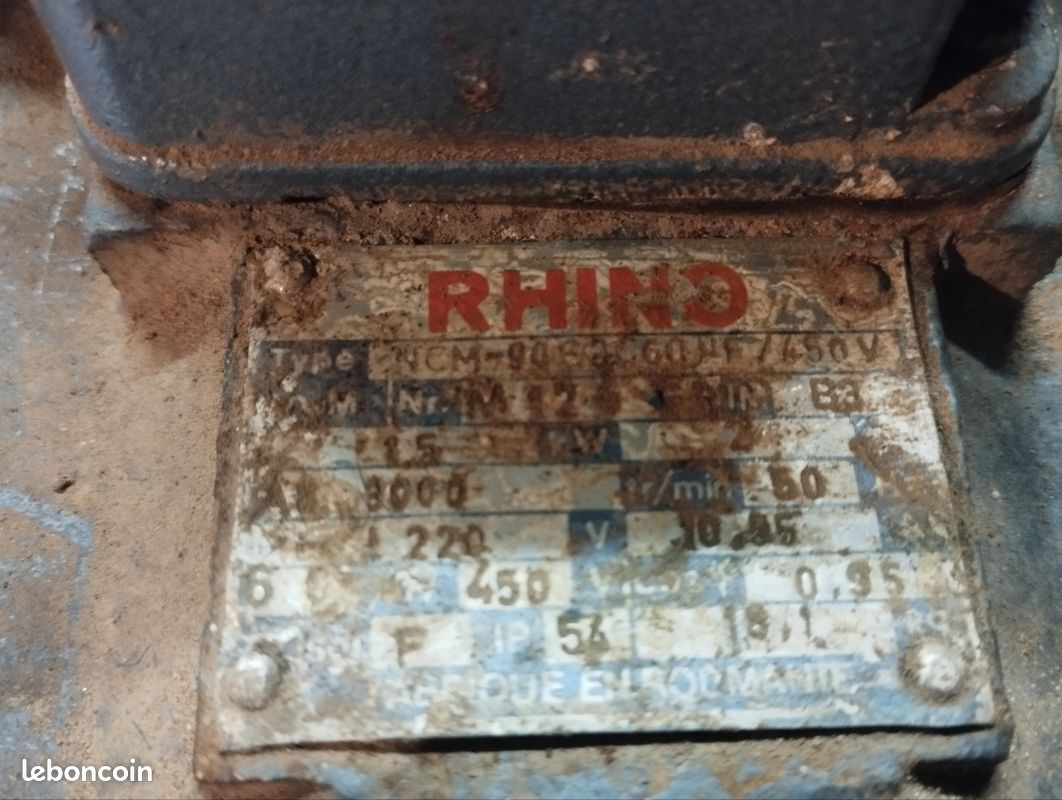 Moteur électrique 3cv (image 2)