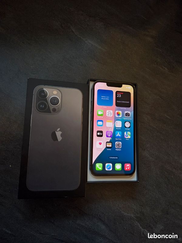 IPhone 13 Pro Max 128Go Débloqué - Occasion - Bon état - Compatible Apple