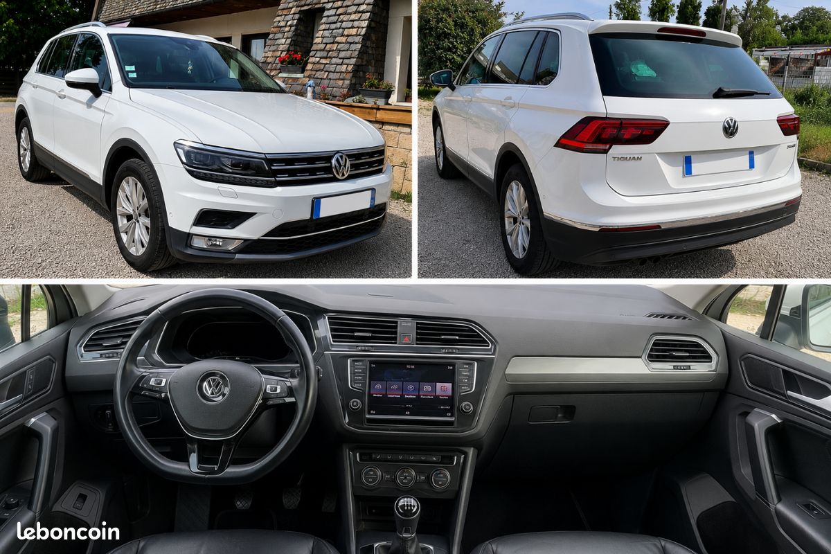 Volkswagen Tiguan 2.0 TDI 150 ch – 2016 – 233 000 km – Très bon état (image 2)