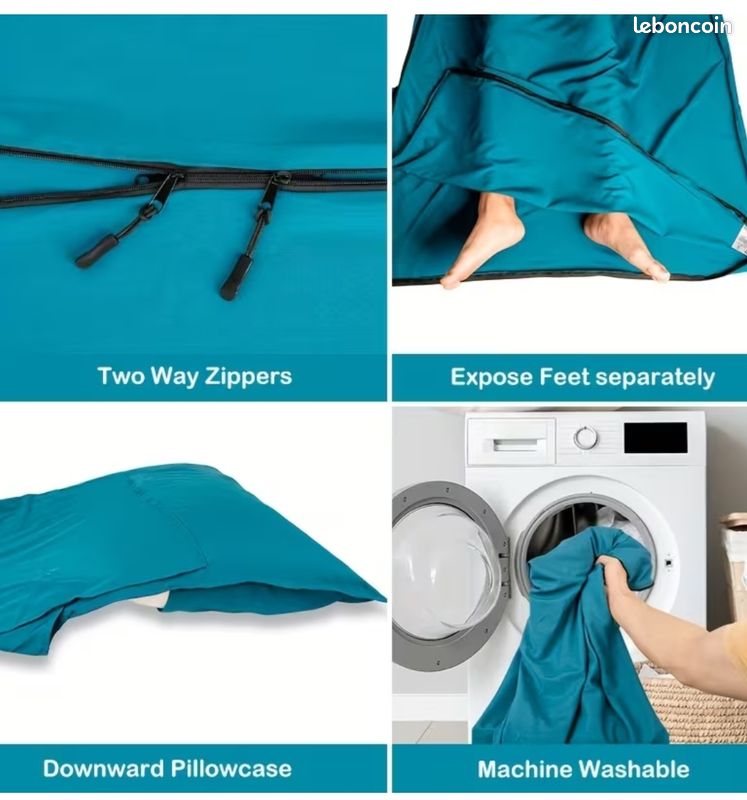 Drap sac de couchage ultra-leger (image 3)