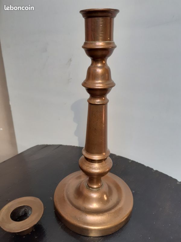 Chandelier - Cuivre, Émail - XXe siècle