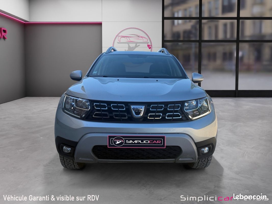 DACIA DUSTER dCi 115 4x4 Prestige excellent état gps attelage remorque caméra de recul garantie 12 mois (image 8)