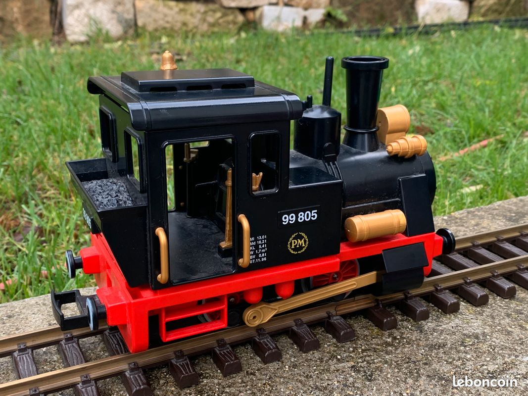Boîte playmobil 4017 Train Chemin de fer Jouet vintage