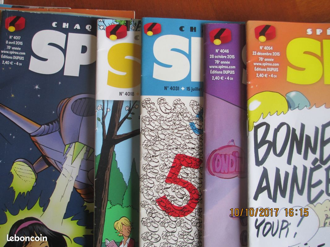 Magazine "spirou" recents, 2014 6 - 15 - 16 - T (image 2)