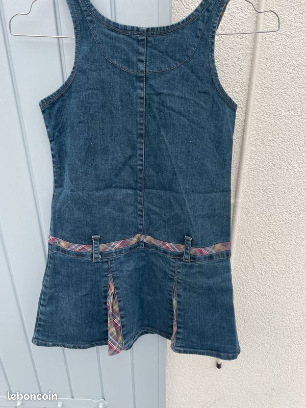 Robe fille en jeans (image 4)