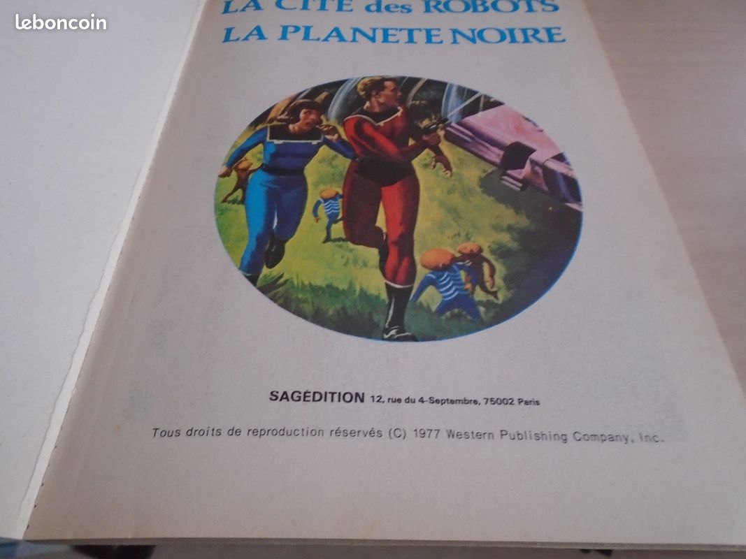 Les ROBINSONS de l'ESPACE 3 : La cité des robots... - Sagedition 1977 - TBE (image 2)