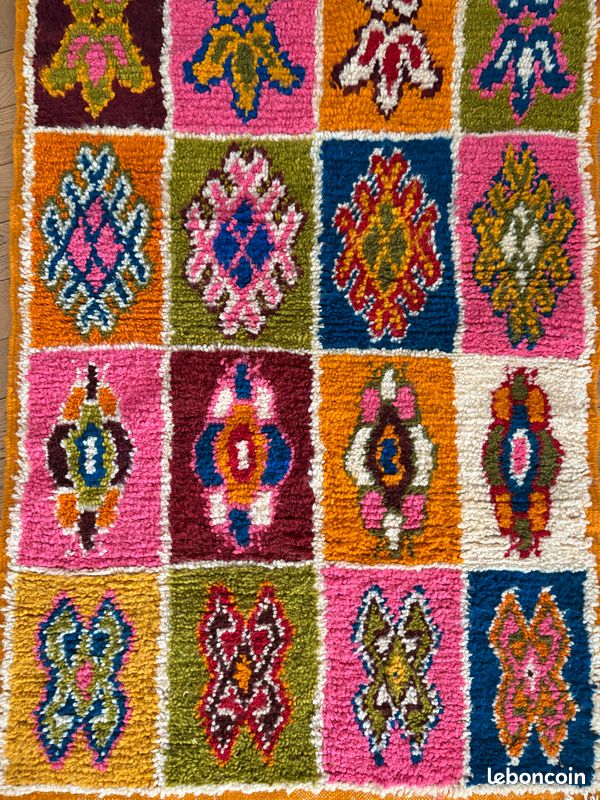 Tapis berbère 100% laine fait main (image 2)