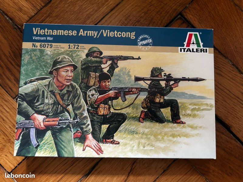 Lot de figurines Italeri 1/72 époque Guerre du Vietnam (image 2)