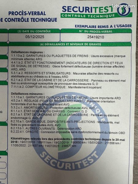 Renault MASTER III FG - VENDU EN L'ETAT F3500 L3H2 2.3 DCI 150CH GRAND CONFORT (image 9)