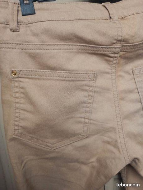 Pantalon beige H&M (image 5)