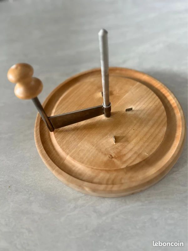 🧀 Métafil La Girolle Racloir à Tête de Moine original (État NEUF) Fabriqué en Suisse (image 7)