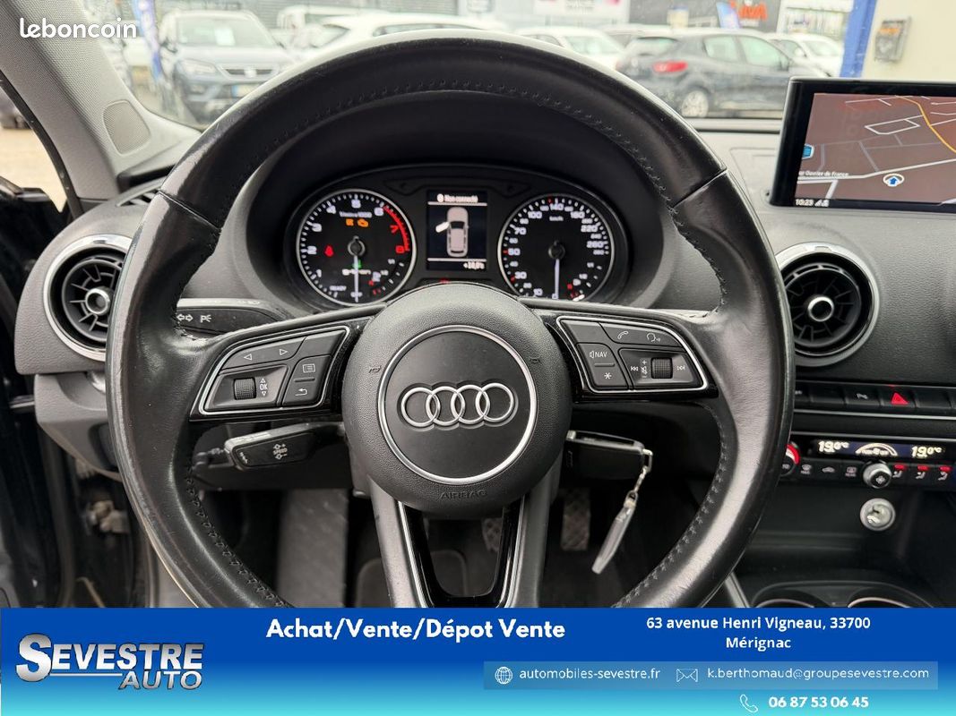 AUDI A3 1.0 TFSI G-tron 110CH Business Line - GARANTIE 6MOIS TVA (image 7)