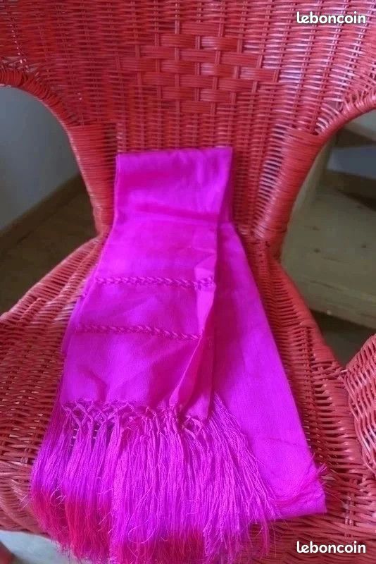 Châle/Echarpe/Foulard Rose Pétant Femme (image 1)
