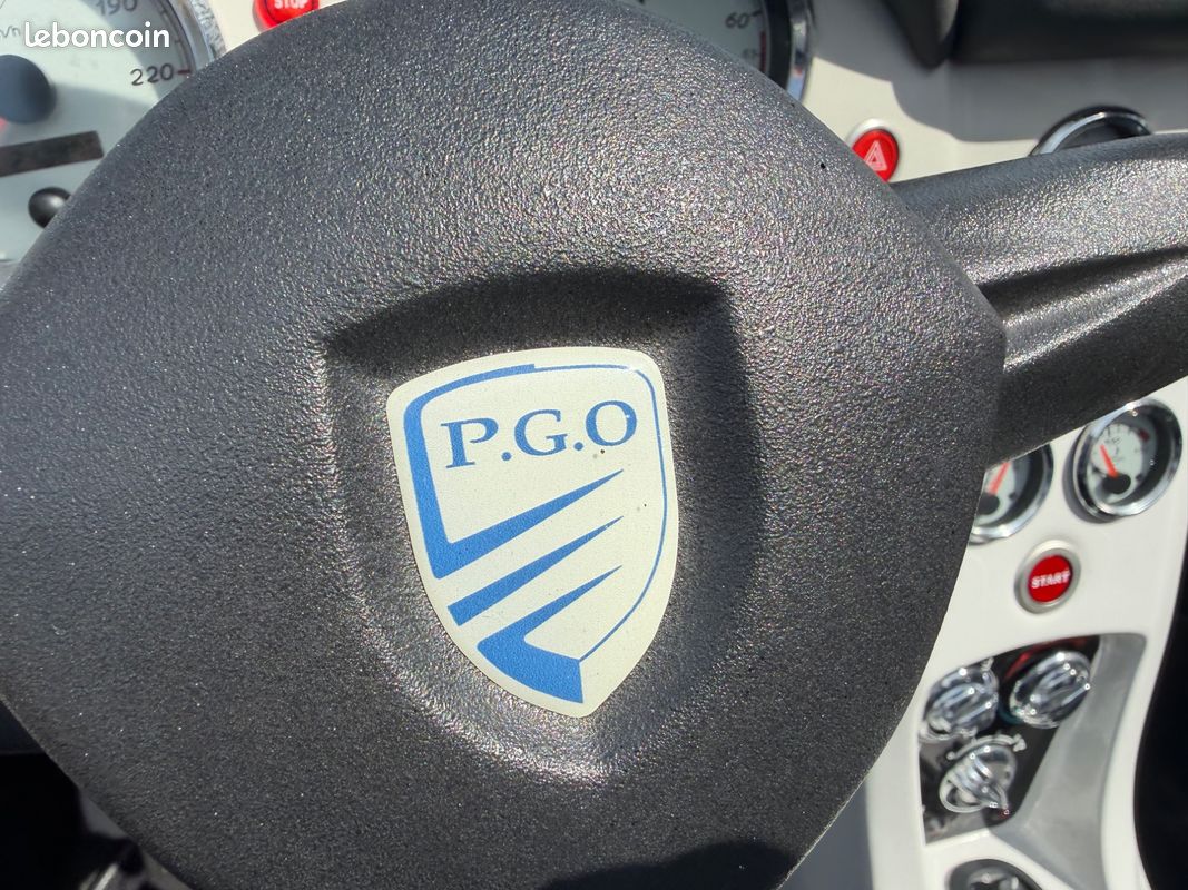 PGO SPEEDSTER CEVENNES 2.0 140CH - KILOMETRAGE D'ORIGINE - CLIMATISATION - RADIo (image 24)