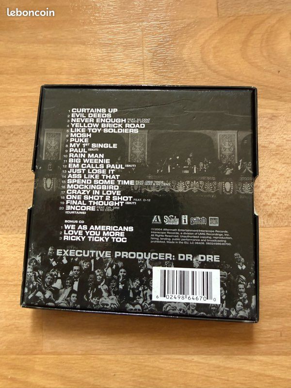 Coffret CD Eminem Encore (image 3)