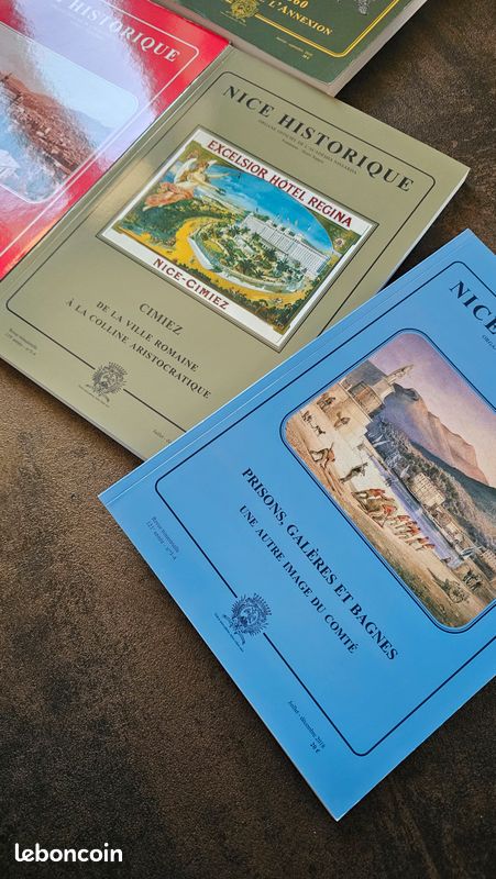 Lot Acadèmia Nissarda ouvrages sur l'histoire de Nice (image 3)