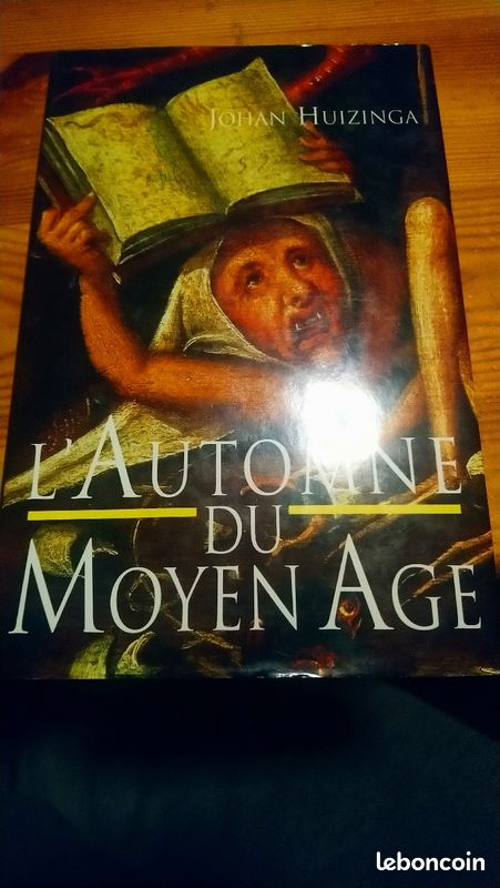L' automne du moyen âge de johan huizinga (image 1)