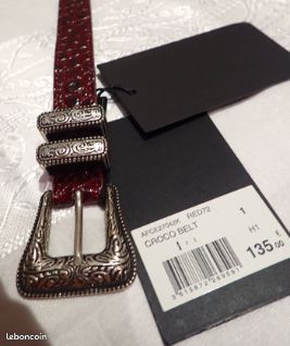 93GRAMMES ANCIEN COLLIER ethnique argent maille serpent old necklace