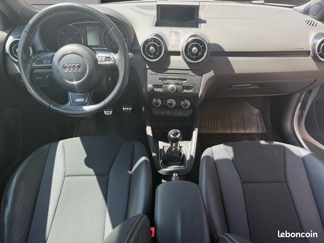 AUDI A1 1.6 TDI 105 S LINE 105Ch Garantie 12 mois (image 2)