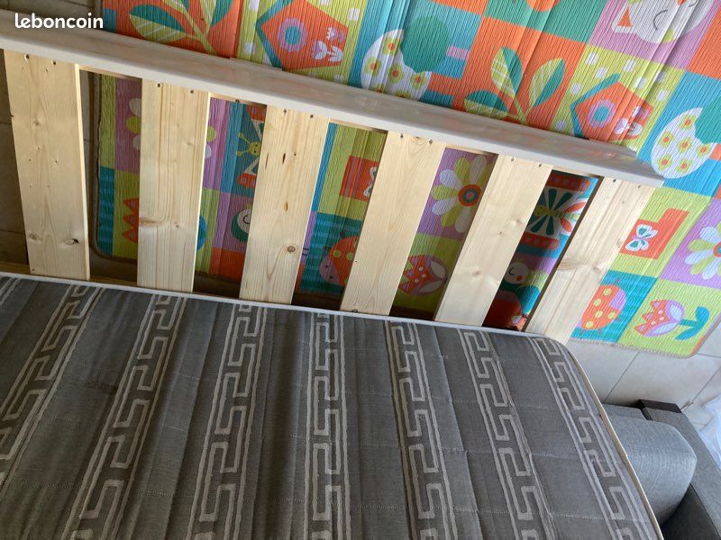 Banquette en bois + Matelas (image 7)