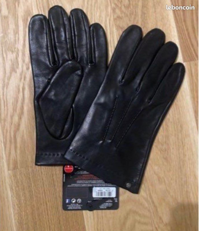 Gants en cuir homme neuf (image 2)