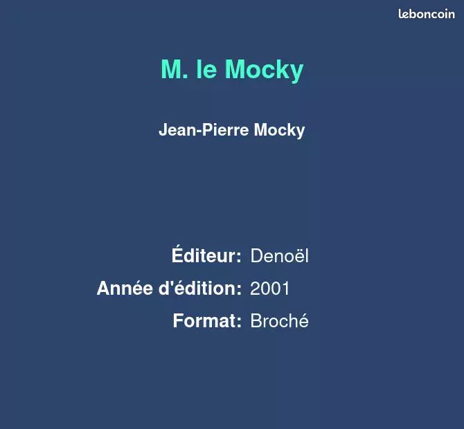 M. Le Mocky - Jean-Pierre Mocky (image 2)