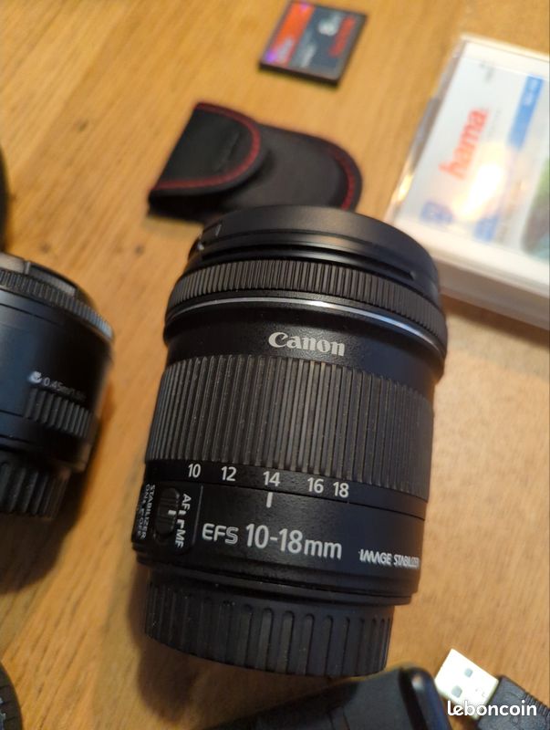 Canon 7D + 3 objectifs + Speedlite 430EX + kit complet prêt à shooter kit photo Canon complet idéal débutant avancé / voyage / photo pro amateur, prêt à l’emploi (image 3)