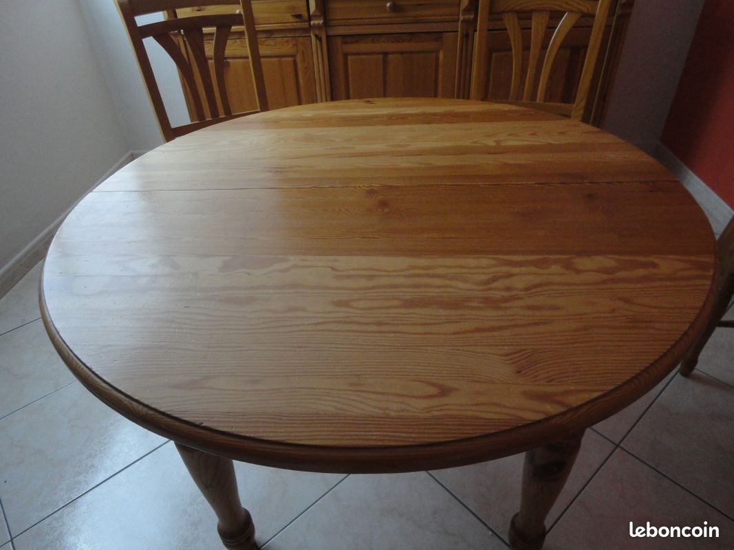 Salle à manger - Buffet table et chaises - Possibilité de vendre séparément (image 3)